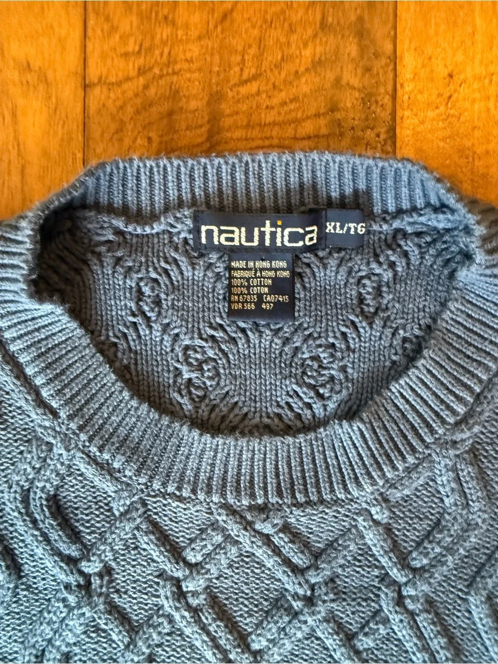 Nautica vintage blue
